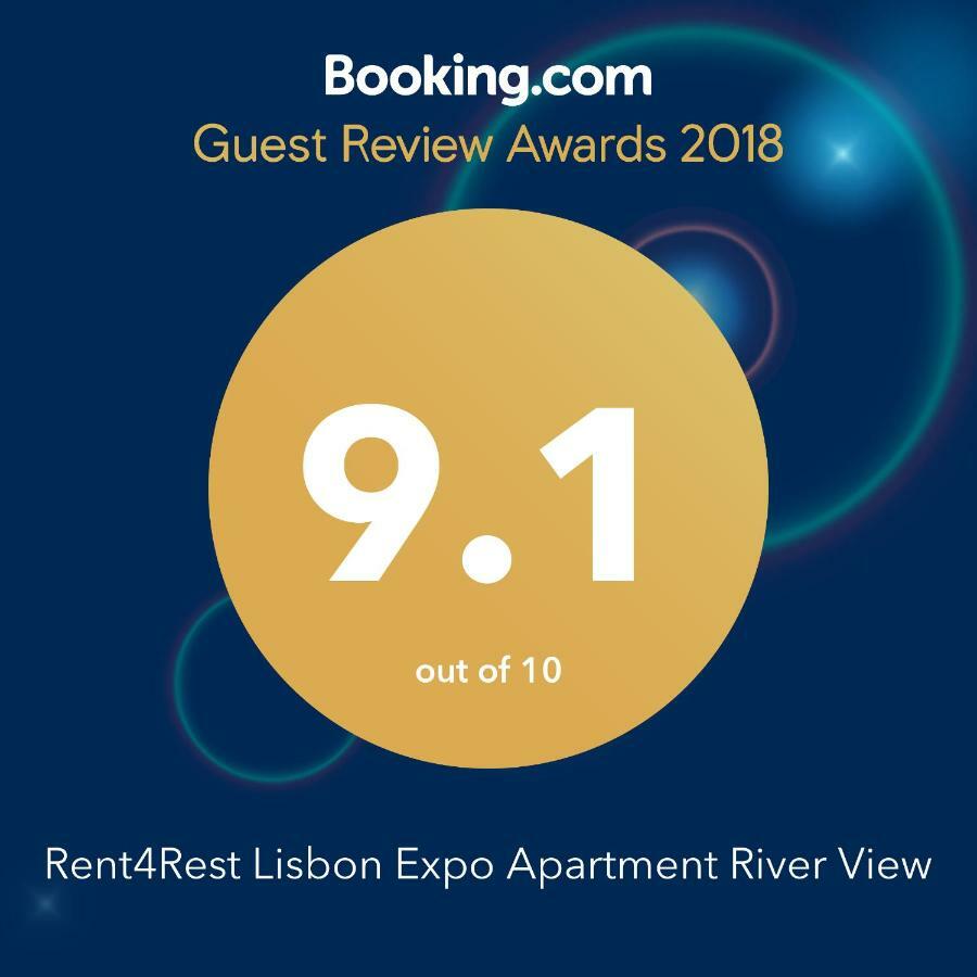 Rent4Rest Lisbon Parque Das Nacoes 17Th Floor River View Eksteriør bilde